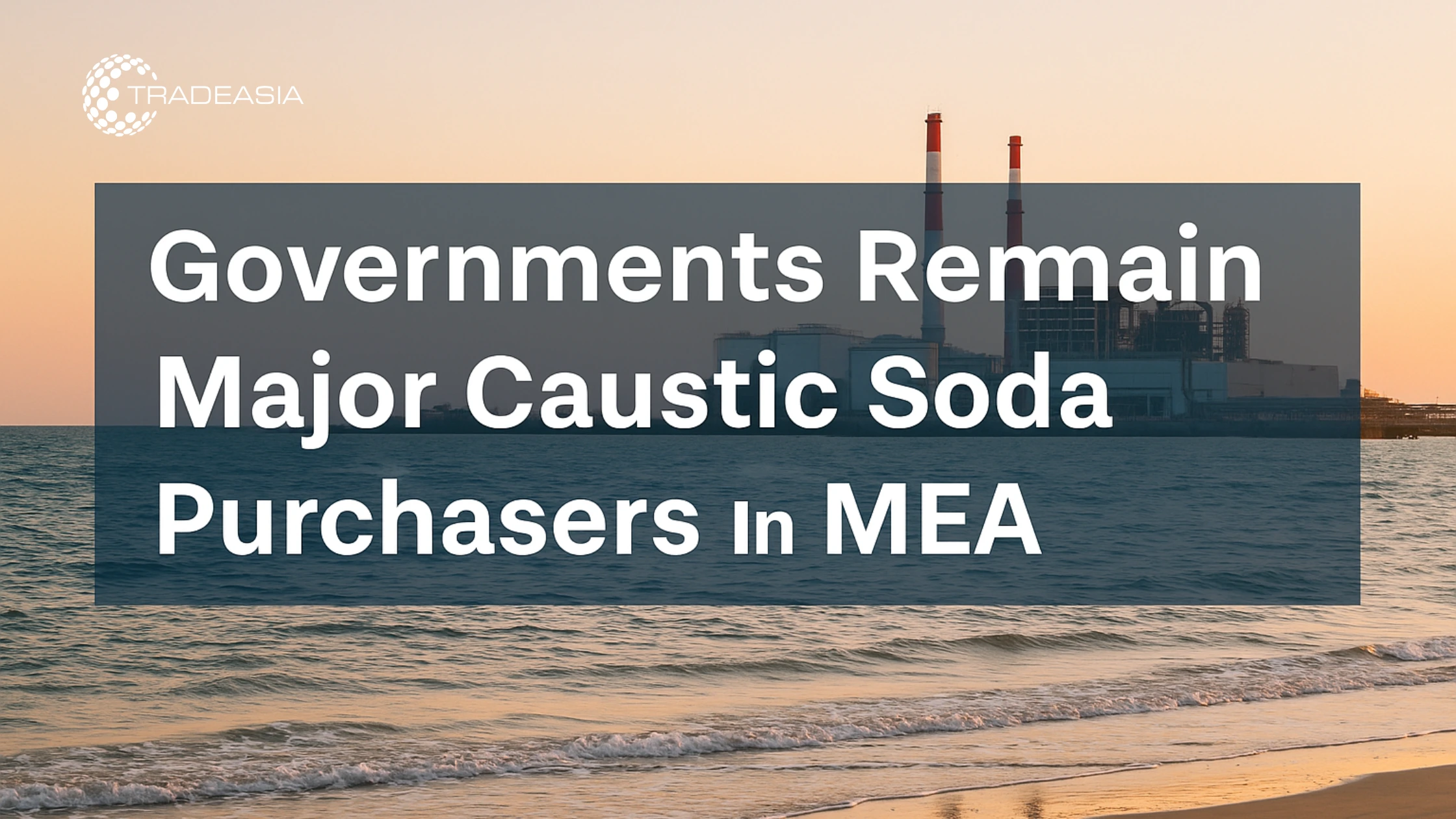 Governments Remain Major Caustic Soda Flakes Purchasers in MEA