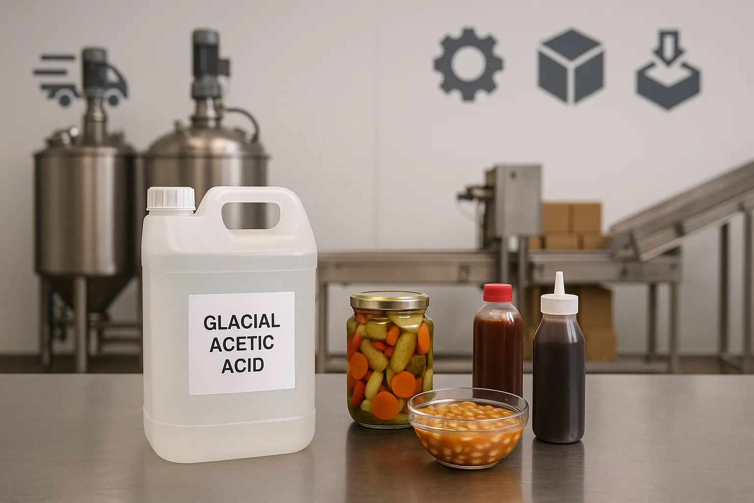 Glacial Acetic Acid: A Crucial Ingredient in the Food Industry Supply Chain