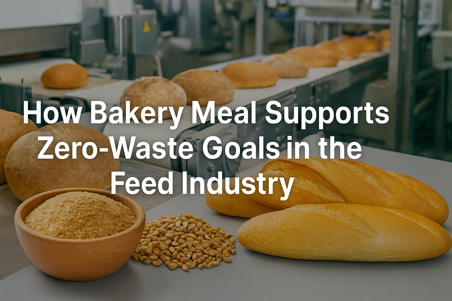 Transform bakery meals food waste into sustainable animal feed in 2025