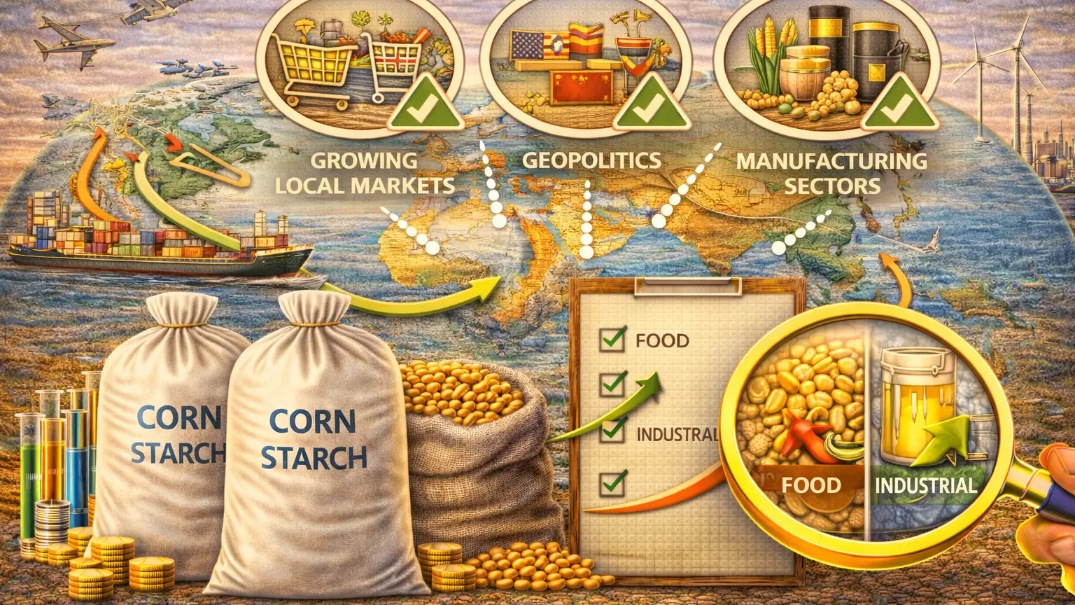 What Global Trade Flows Reveal About Corn Starch Demand - Home Oils Tradeasia