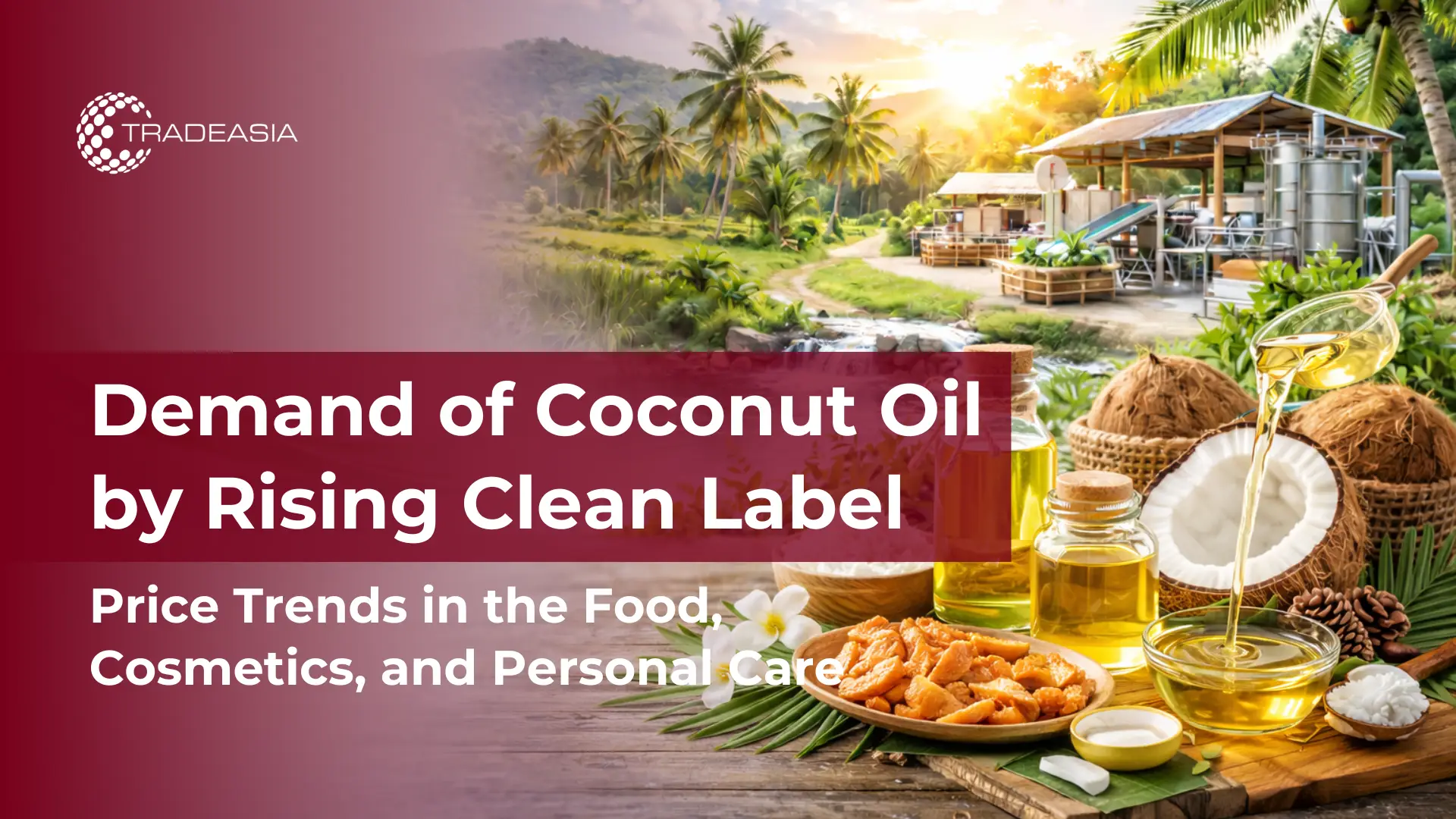 Coconut Oil Votality 2026: Rising Demand for Organic and Natural Oils - Home Oils Tradeasia